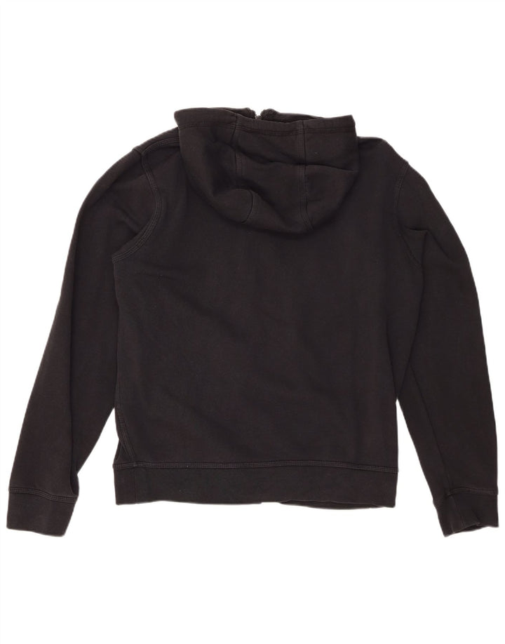 Maglione con cappuccio e zip da uomo NIKE medio nero