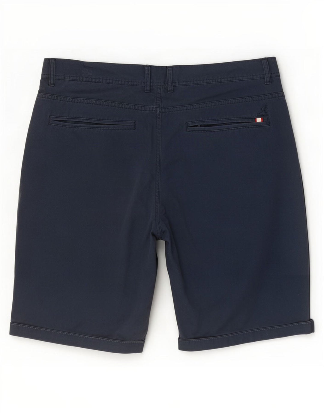 Pantaloncini chino da uomo Kangol grandi W36 in cotone blu navy