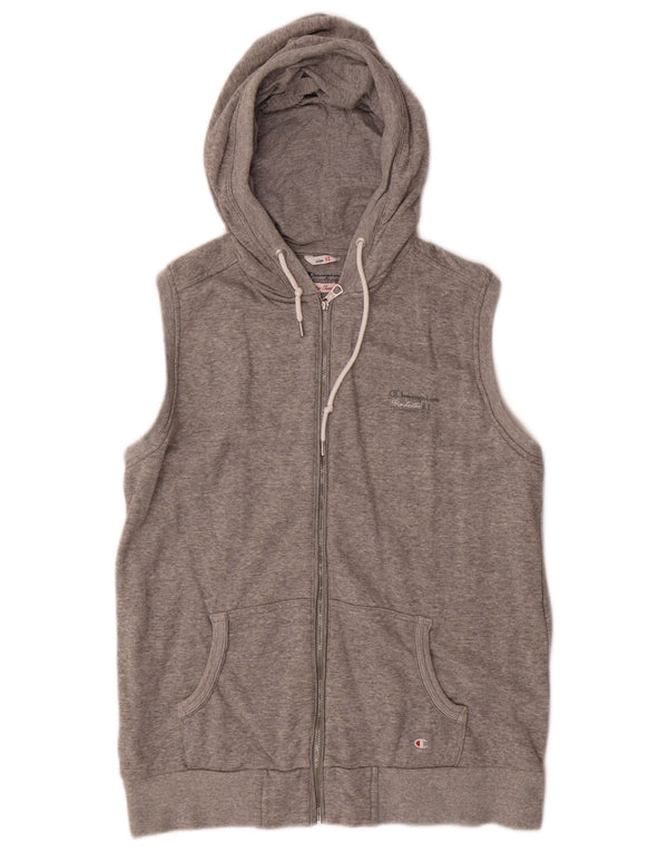 Maglione con cappuccio e zip CHAMPION da donna Heritage Classics UK 18 XL Grigio