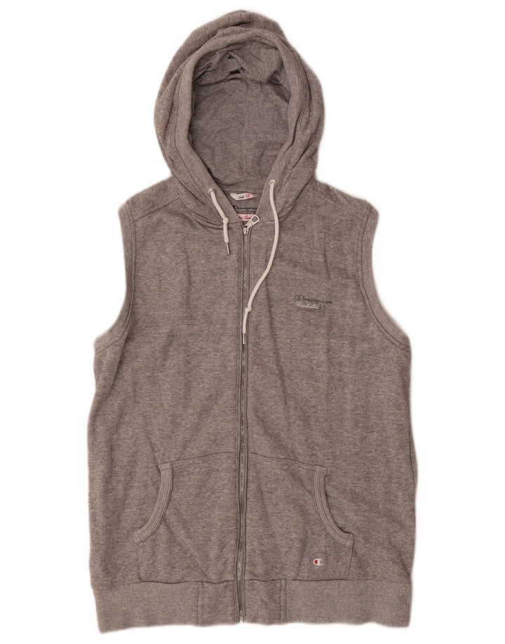 Maglione con cappuccio e zip CHAMPION da donna Heritage Classics UK 18 XL Grigio