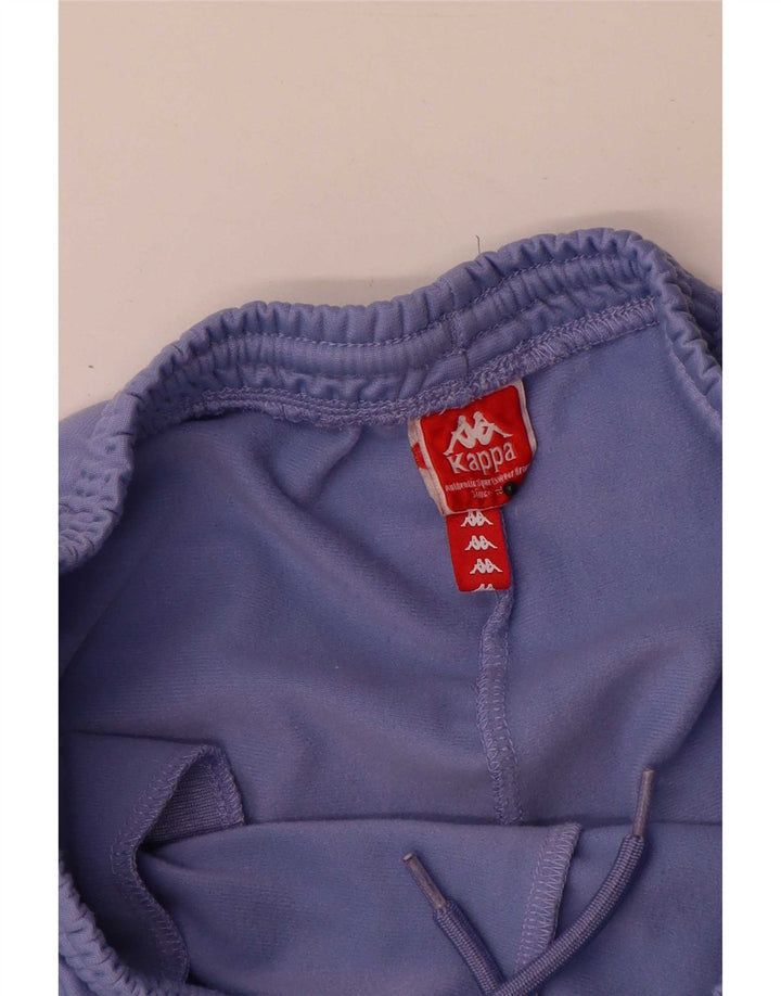 Pantaloni da tuta con grafica Kappa da donna UK 10 Small Viola Poliestere
