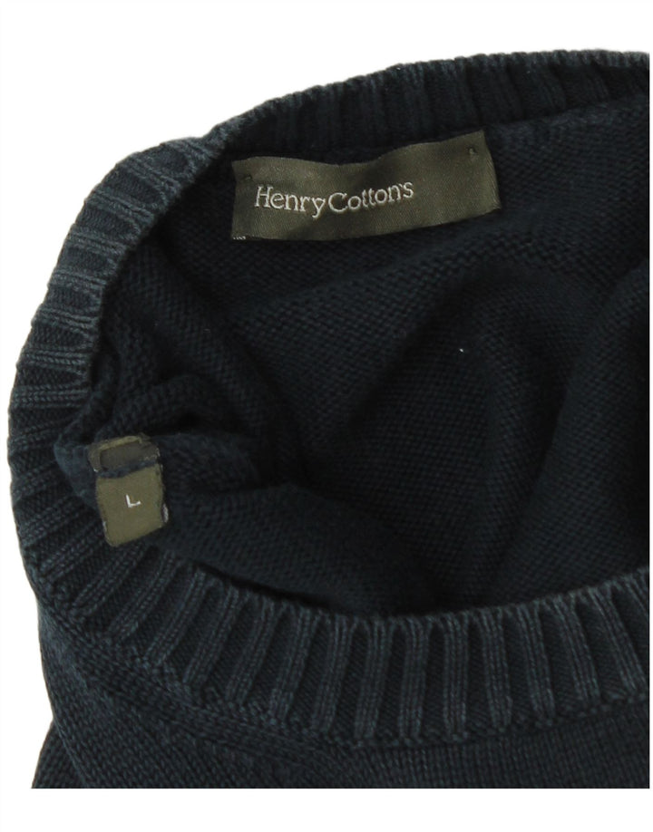 Canotta da uomo Henry Cottons grande blu navy
