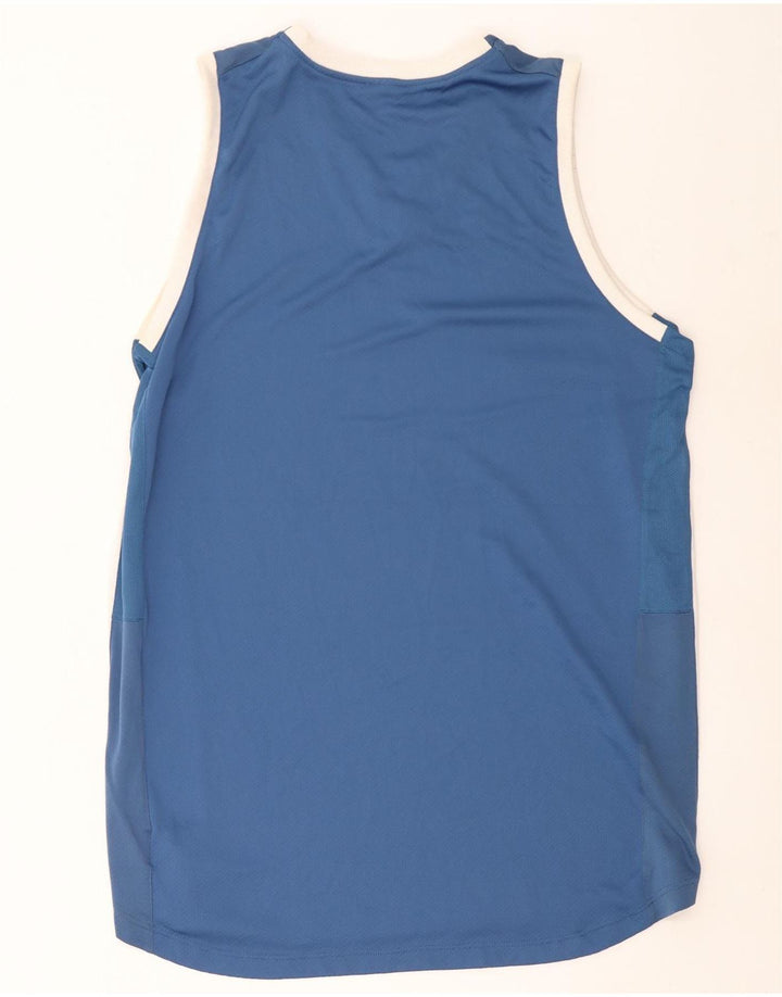 Canotta alta da uomo Nike 3XL poliestere color block blu