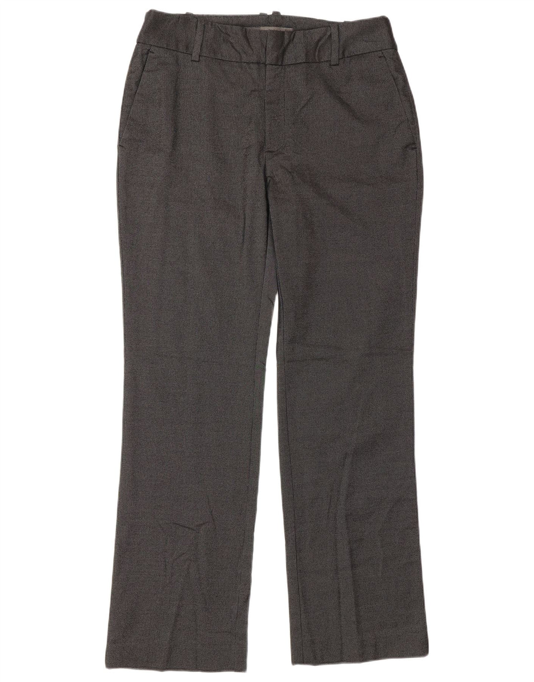 Pantaloni da abito dritti da donna Zara EU 38 Small W28 L30 Poliestere grigio