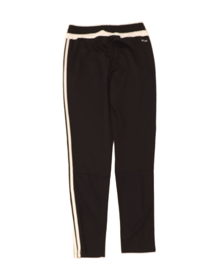 ADIDAS Boys Climacool Tracksuit Trousers 15-16 Years  Black Polyester Vintage Adidas and Second-Hand Adidas from Messina Hembry 