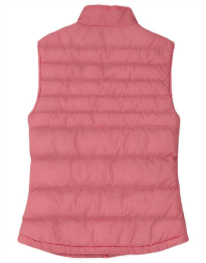 Gilet imbottito da donna Jack Wills UK 8 piccolo nylon rosa
