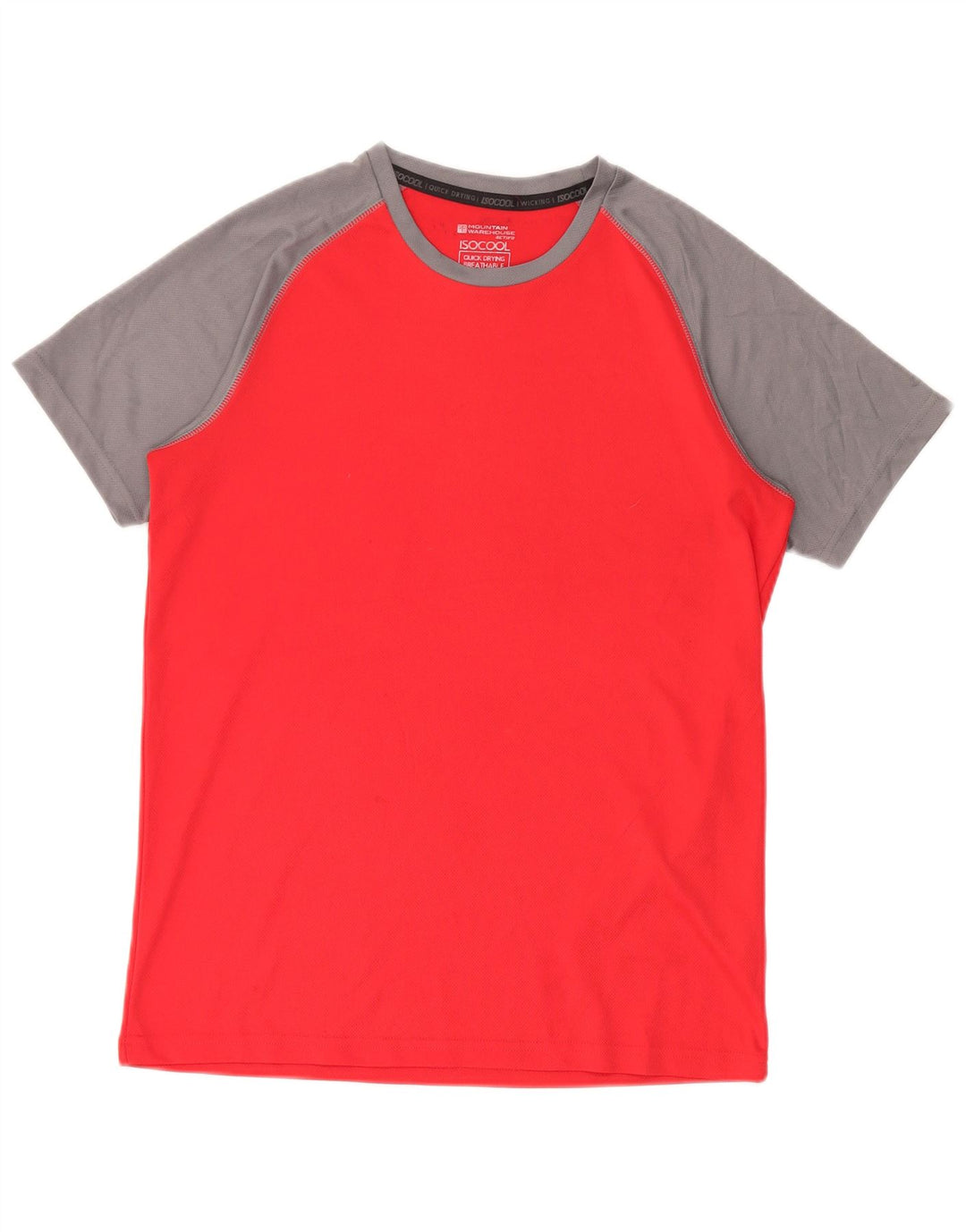 T-shirt IsoCool da uomo Mountain Warehouse Top color rosso medio