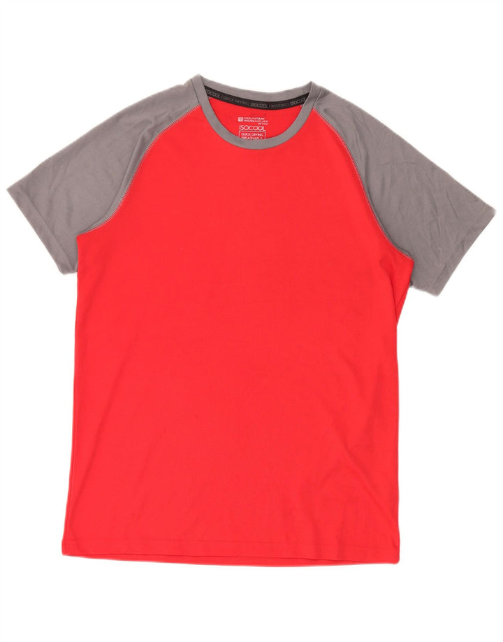 T-shirt IsoCool da uomo Mountain Warehouse Top color rosso medio