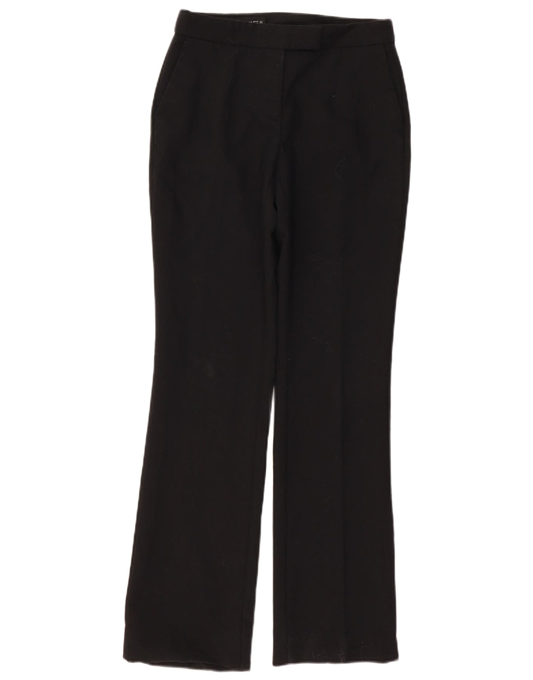 Pantaloni da abito dritti da donna ZARA piccoli W27 L33 poliestere nero