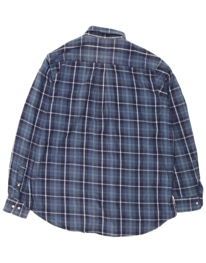 Camicia Kappa da uomo in flanella 2XL blu navy a quadri