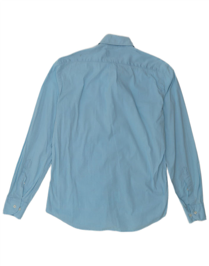 B.D. Camicia Baggies da uomo vestibilità regolare piccola in cotone blu