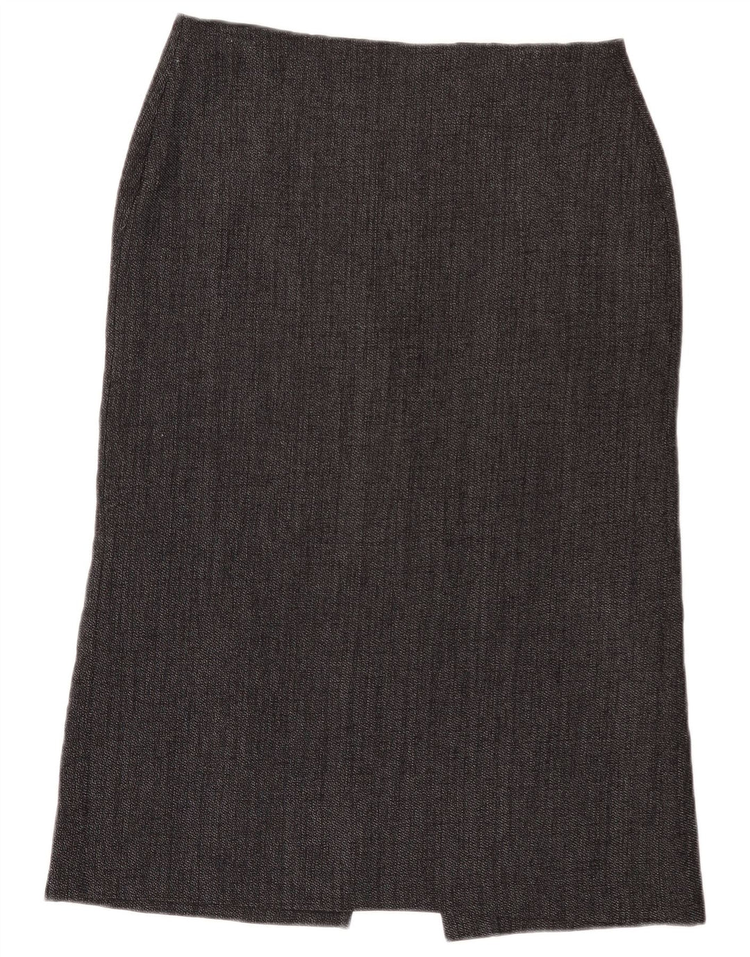 Gonna dritta midi da donna Marks & Spencer UK 14 grande W32 grigia