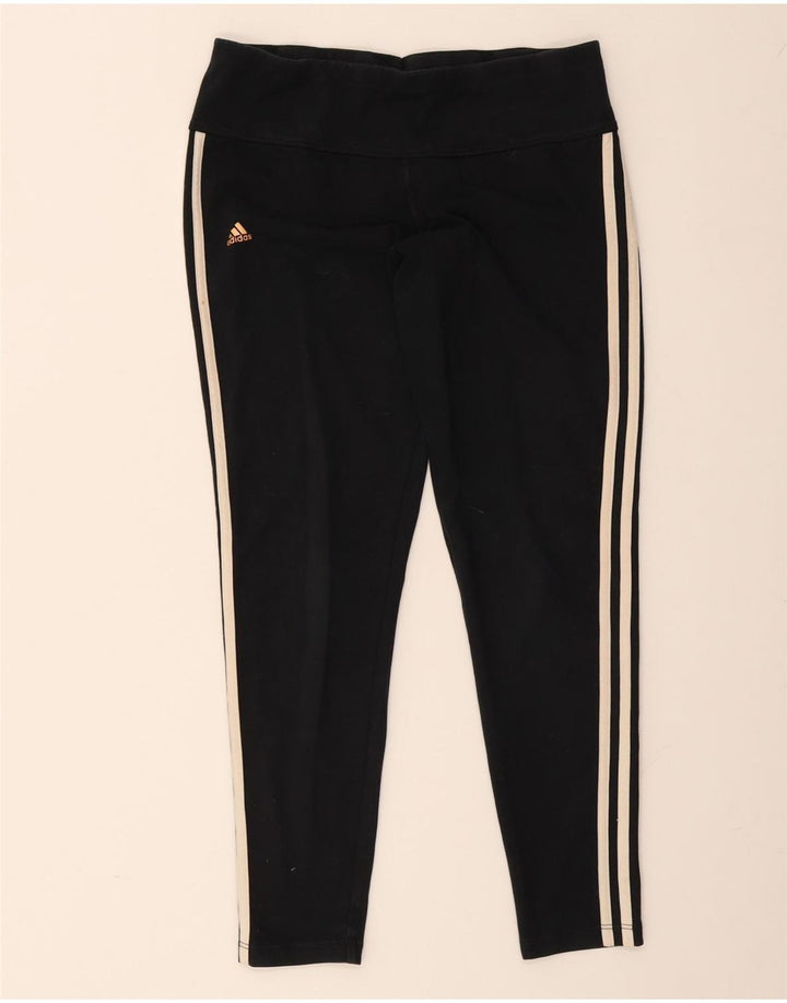 Leggings ADIDAS Climalite da donna UK 16/18 Large Nero