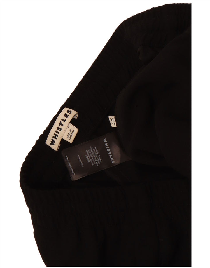 Pantaloni da tuta da donna Whistles Joggers UK 10 Small Poliestere nero