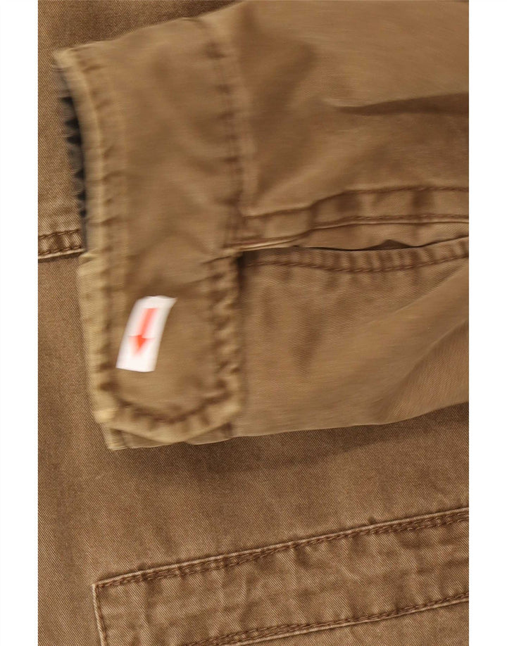 Giacca militare da uomo Camel Active IT 56 3XL Cotone marrone