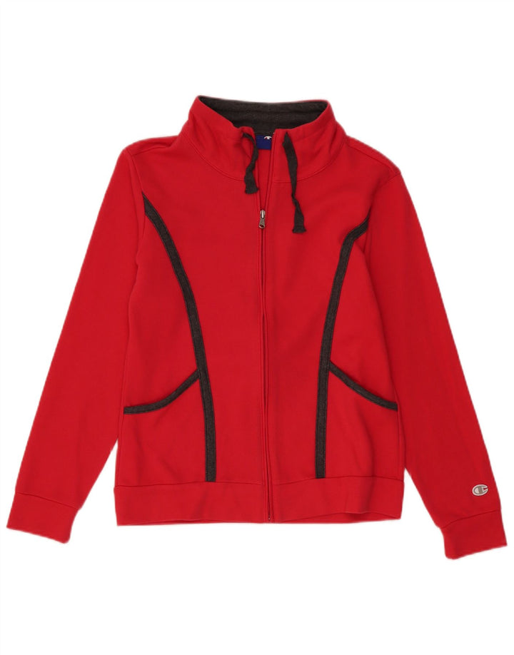 Giacca da tuta da donna Champion UK 10 piccola rossa in cotone
