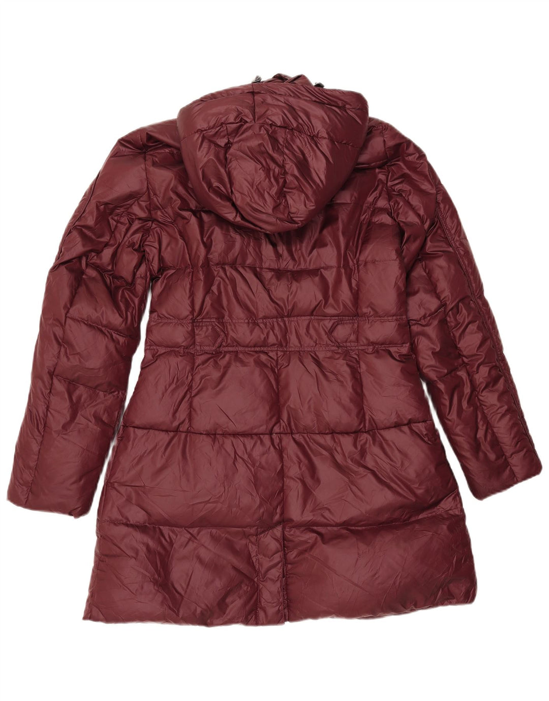 Cappotto imbottito con cappuccio da donna Hetrego IT 46 Large Bordeaux Poliestere