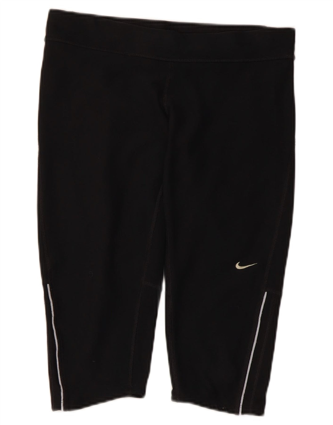 Leggings Capri Dri Fit da donna NIKE UK 12 poliestere nero medio