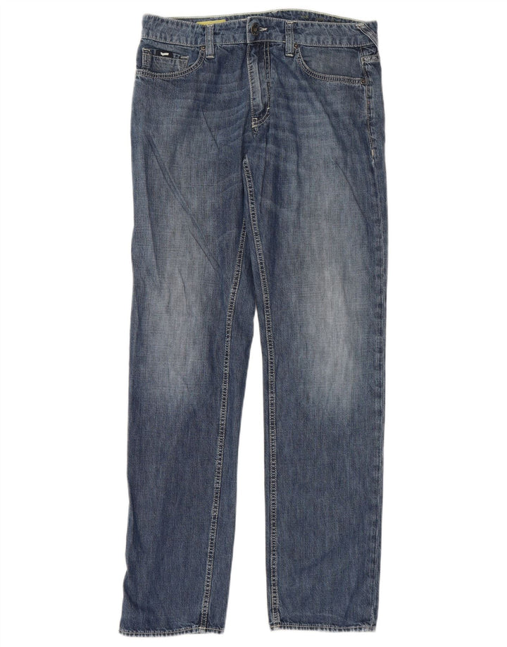 Jeans dritti da uomo Gas W32 L34 cotone blu