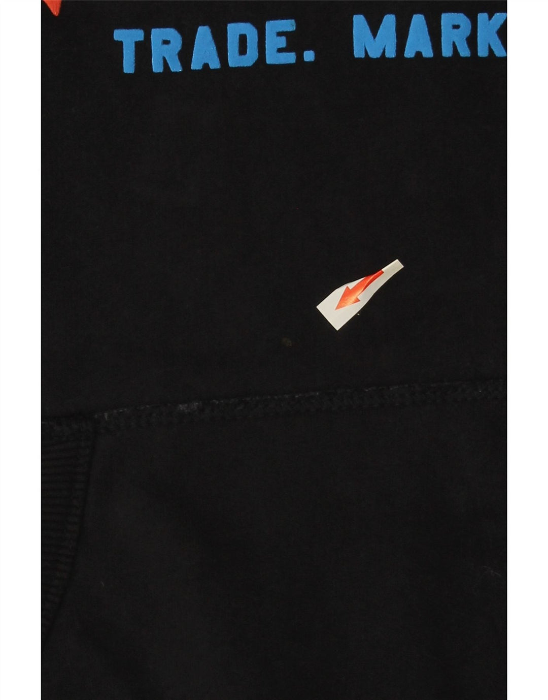 Maglione con cappuccio grafico da uomo Superdry piccolo in cotone nero