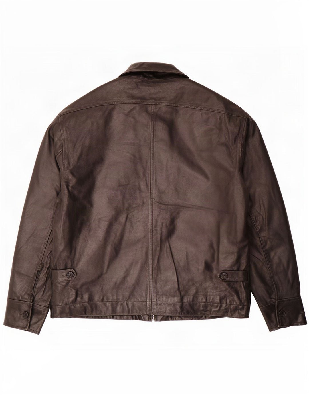 Giacca in pelle da uomo Paul Smith UK 42 XL Nera