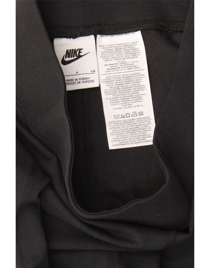 Leggings grafici da donna Nike UK 10 piccoli cotone nero