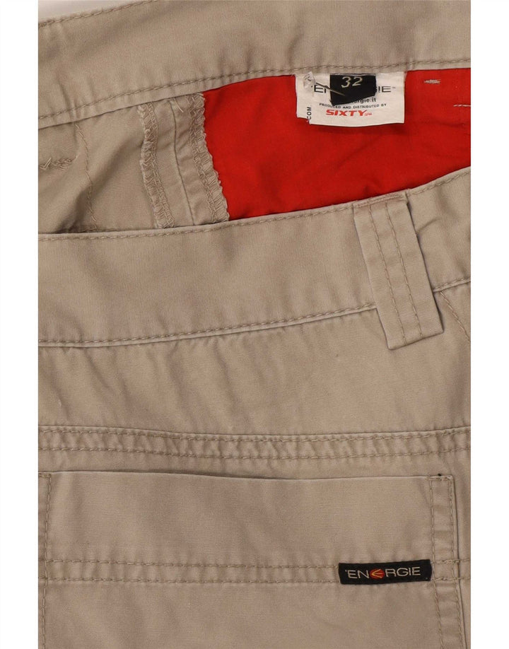 Pantaloni cargo larghi da donna Energie W32 L31 Beige