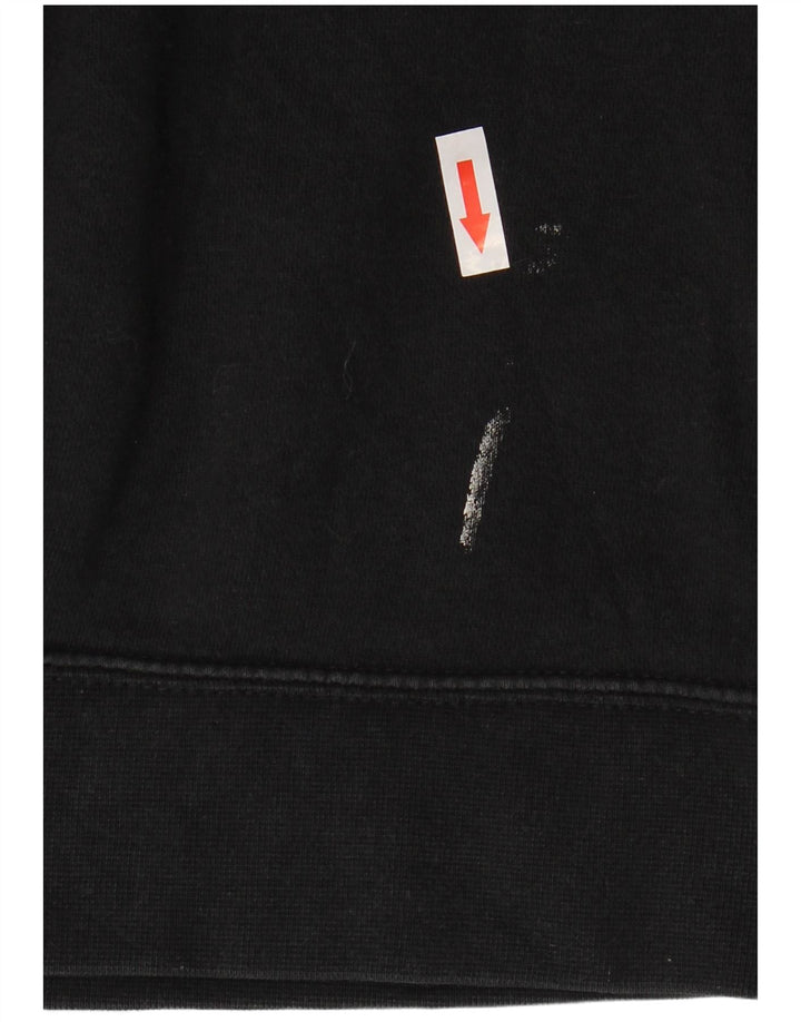 Felpa con cappuccio da uomo Nike 2XL cotone nero