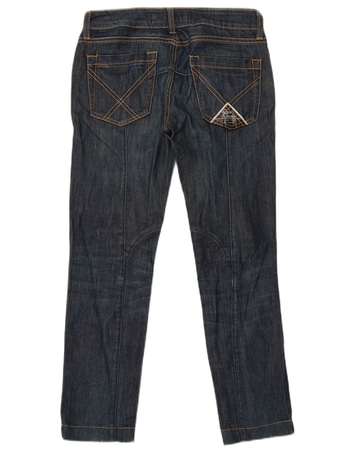 Jeans slim da donna Roy Rogers W24 L28 cotone blu navy