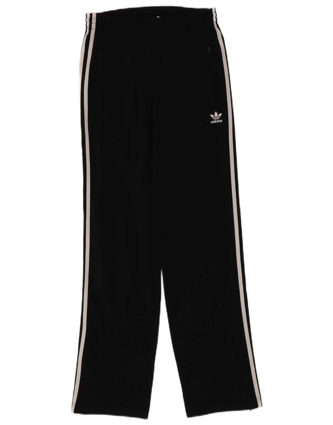 Pantaloni della tuta da donna Adidas UK 8 Small Poliestere nero