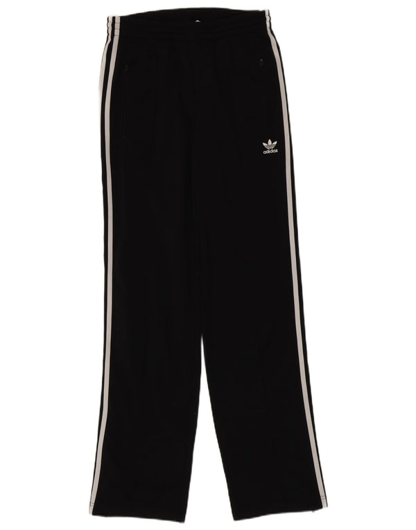 Pantaloni della tuta da donna Adidas UK 8 Small Poliestere nero