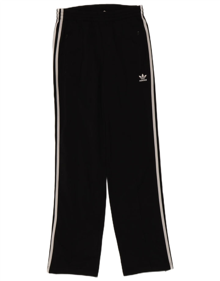 Pantaloni della tuta da donna Adidas UK 8 Small Poliestere nero