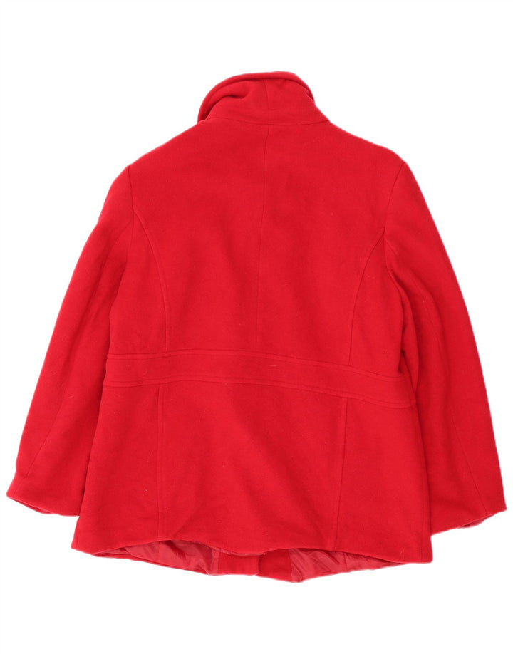 Giacca vintage da donna EU 46 XL in lana rossa
