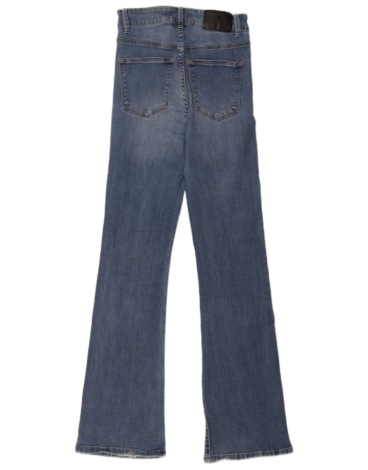 Jeans svasati da donna Dkny W27 L31 cotone blu