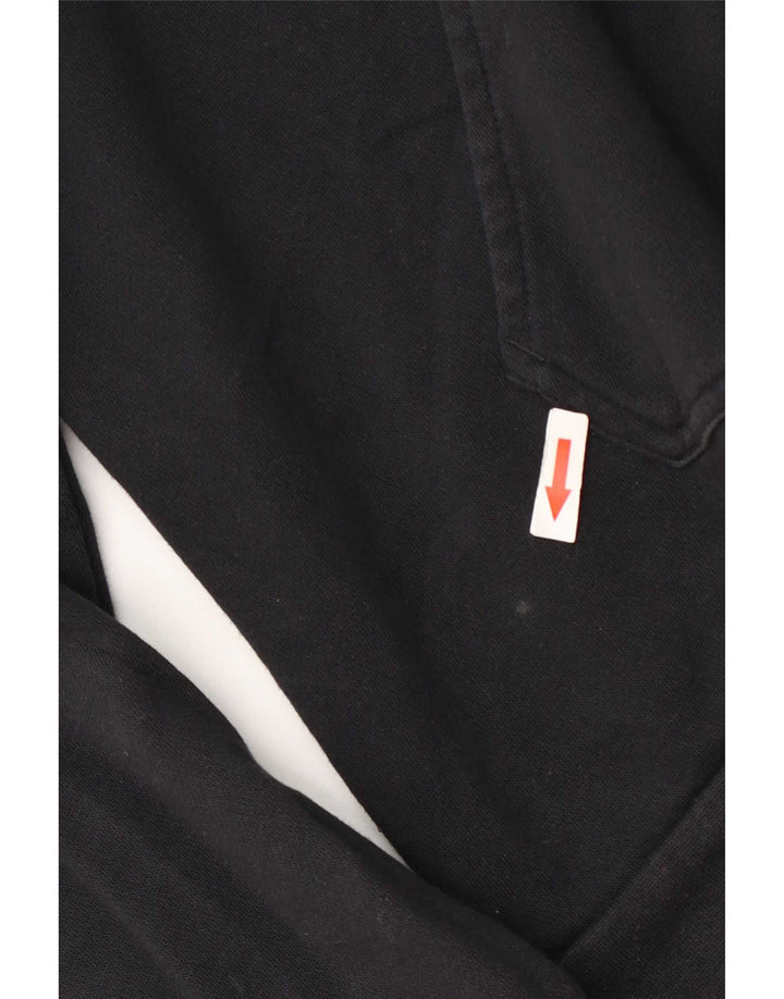 Felpa con cappuccio da uomo Adidas Medium in cotone nero
