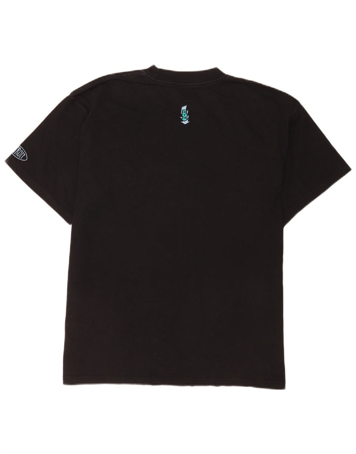 T-shirt grafica da uomo Carhartt Top grande in cotone nero