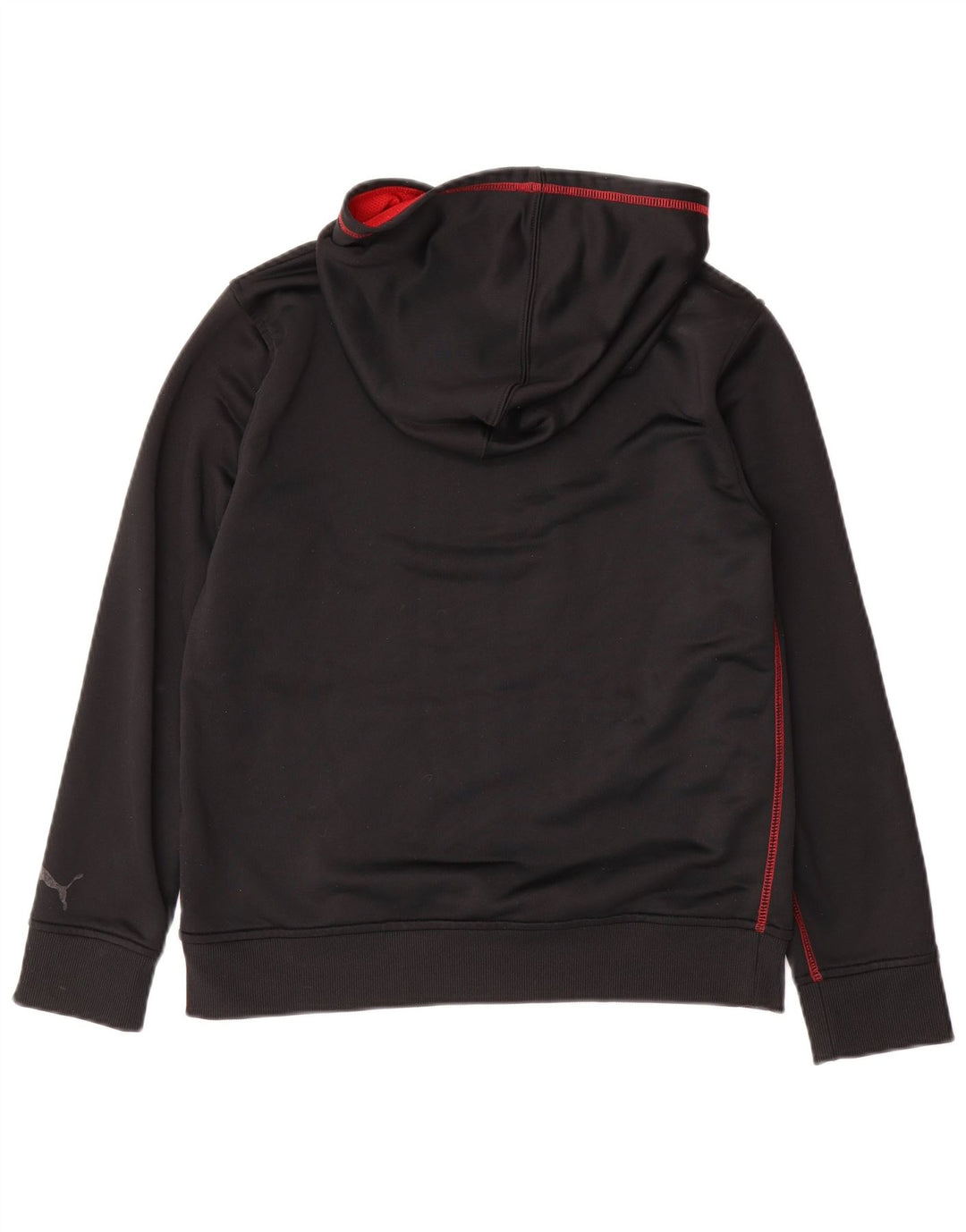 Felpa con cappuccio grafica da ragazzo Puma 14-15 anni grande poliestere nero