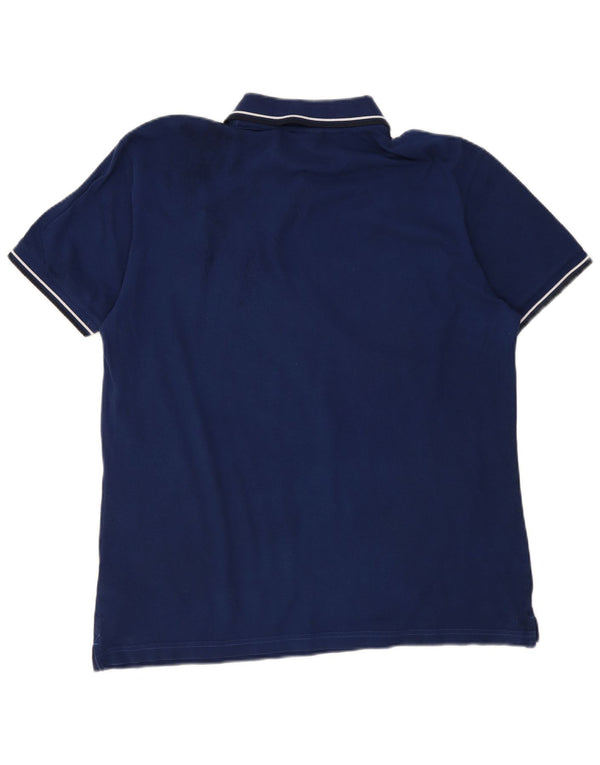 Polo Diadora Uomo 2XL Cotone Blu Navy