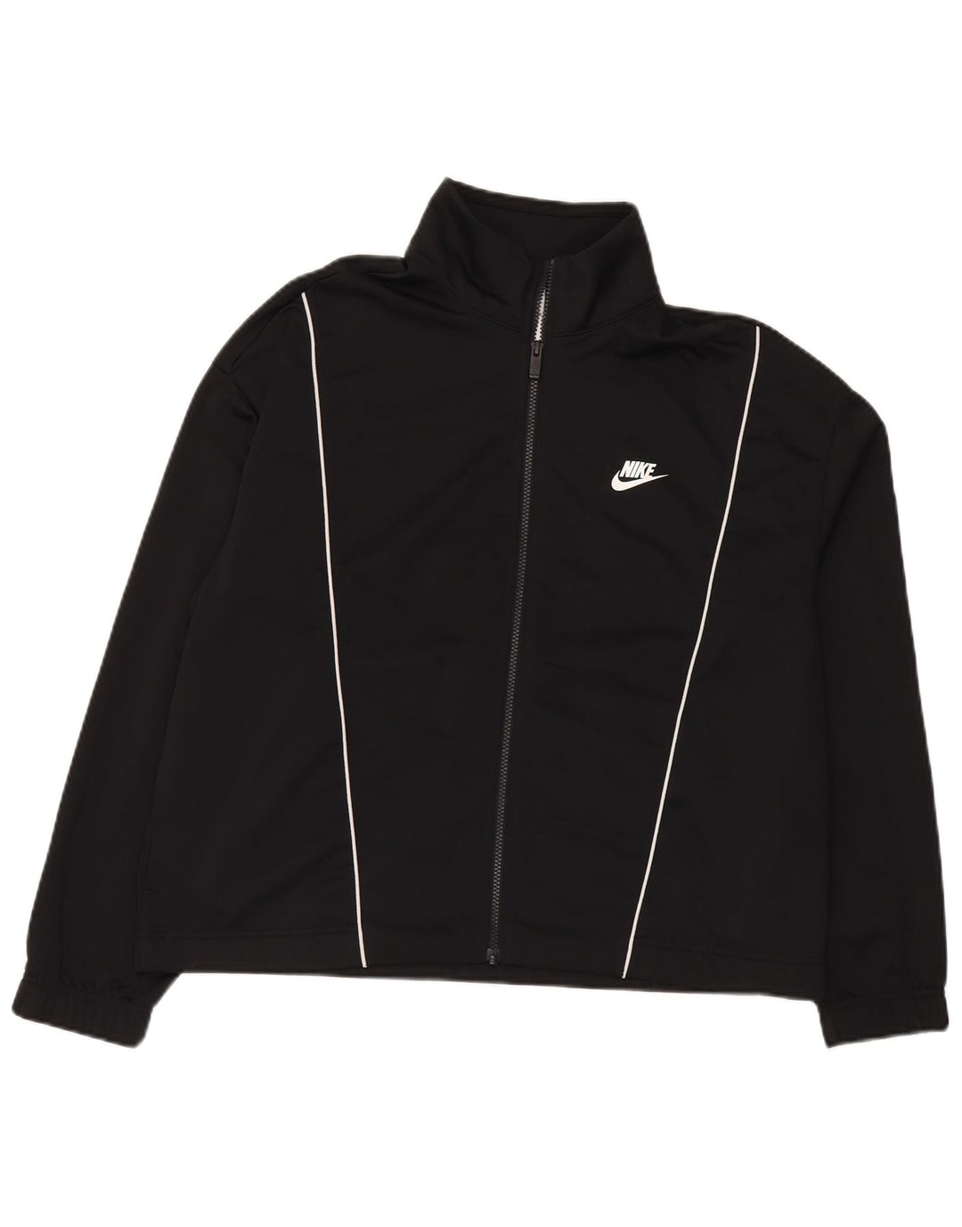 Giacca da ginnastica da uomo Nike XL nera in poliestere