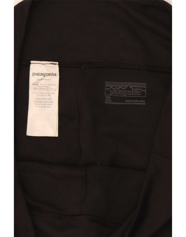 Leggings da donna Patagonia UK 18 XL Poliestere nero