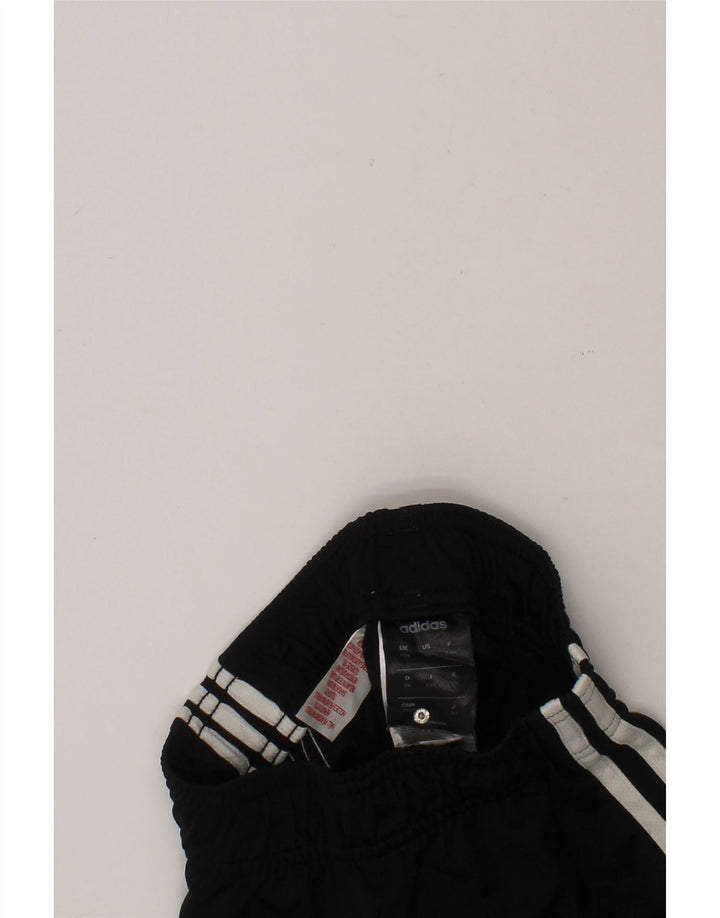 ADIDAS Boys Climalite Graphic Sport Shorts 7-8 Years Black Polyester Vintage Adidas and Second-Hand Adidas from Messina Hembry 