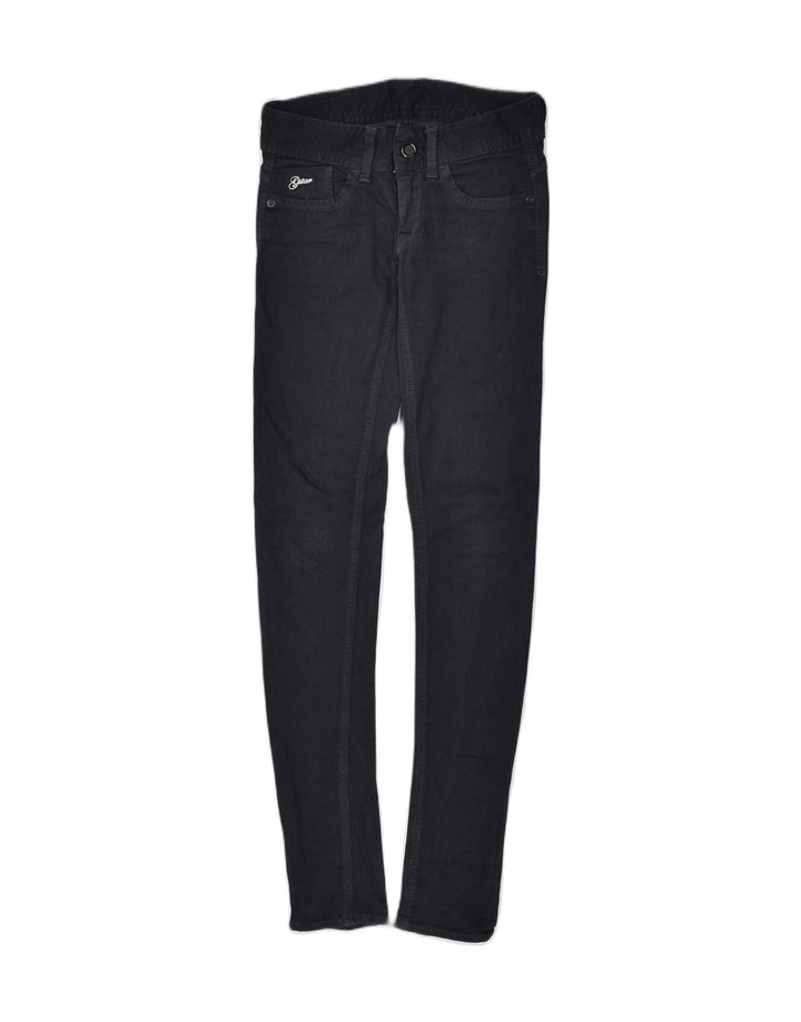 G-STAR Womens Skinny Jeans W25 L32 Black Cotton | Vintage | Thrift | Second-Hand | Used Clothing | Messina Hembry 