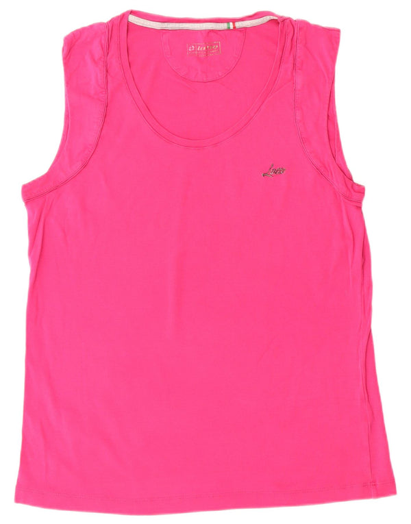 Canotta da donna LOTTO UK 18 XL Cotone rosa