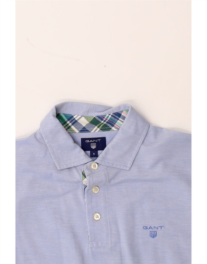 GANT Mens Polo Shirt Small Blue Cotton Vintage Gant and Second-Hand Gant from Messina Hembry 