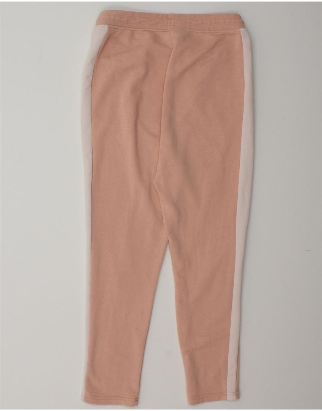 PUMA Womens Tracksuit Trousers Joggers UK 12 Medium Pink Colourblock Vintage Puma and Second-Hand Puma from Messina Hembry 