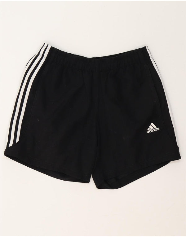 Pantaloncini sportivi Adidas Climalite da uomo medio poliestere nero