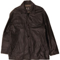 Giacca in pelle da uomo Ironsides UK 40 grande in pelle nera