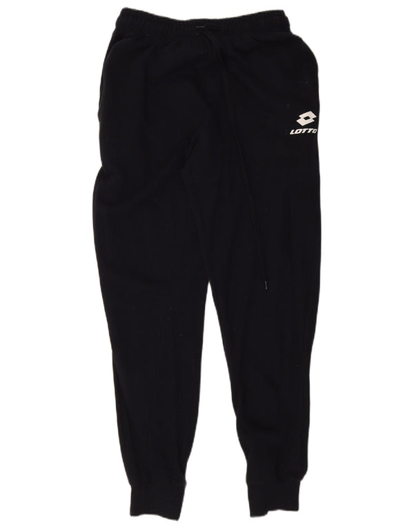 Pantaloni da tuta da donna Lotto Joggers UK 16 Large Blu Navy Cotone