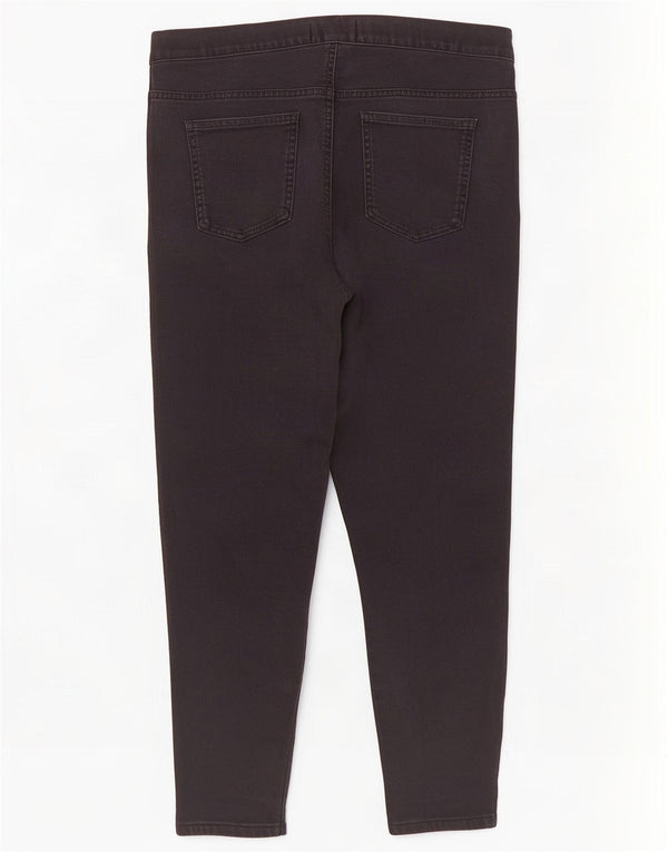 Jeans Jeggings da donna Marks & Spencer UK 16 Large W34 L32 Cotone nero