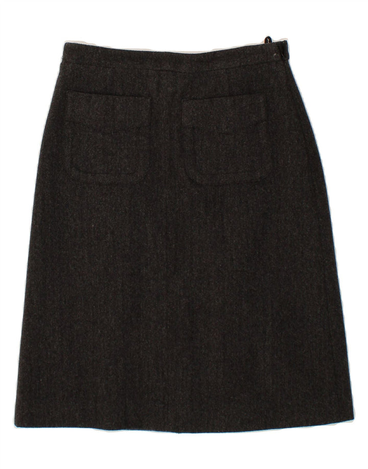 BOGNER Womens A-Line Skirt W30 Medium Grey Vintage Bogner and Second-Hand Bogner from Messina Hembry 